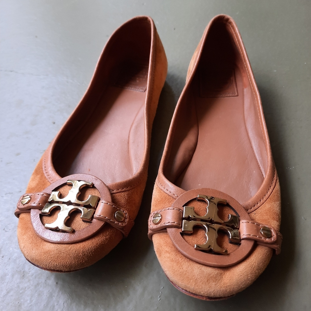 Tory Burch 7.5 Suede Flats